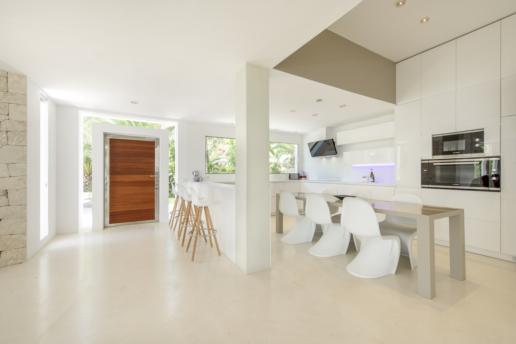 Resa Estates modern villa for sale te koop Cala Tarida Ibiza kitchen.jpg